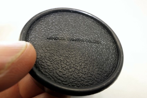 Minolta Camera Co LTD Slip on Rear Lens Cap Japan SR MC MD mount Genuine Vintage - Picture 9 of 10