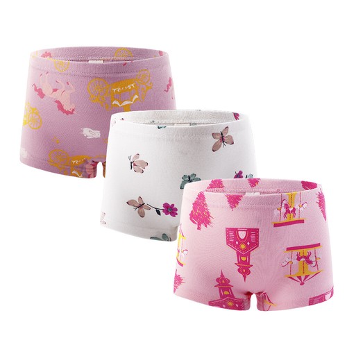 6PCS Little Girls' Hipster Underwear Toddler Baby 100Cotton Panties Boxer Briefs - Picture 11 of 29