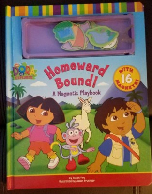 Dora Homeward Bound A Magnetic Playbook By Sonali Fry Board Book Ebay