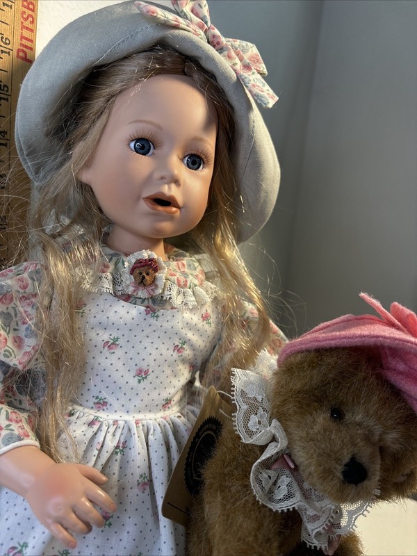 Boyds Bears Yesterdays Children Amanda Doll By Good Kruger Bear Tags Hatstand 🧸