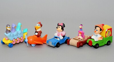 5 diverse Figuren Spielzeug Bruchpilot Quack u. andere ca. 6,5 cm groß #1-128