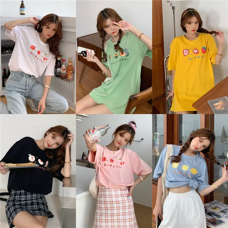 Fashion Styles - Kawaii Clothes Korean Fashion Women Cute Tops