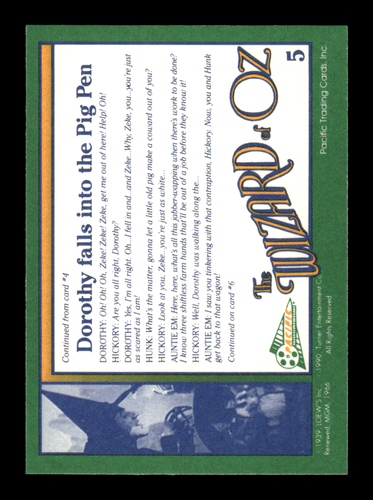 1990 Pacific The Wizard of Oz Trading Cards #1-110 ~ Choose Your Card - Picture 10 of 220