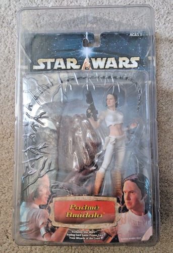 Star Wars UNLEASHED PADME AMIDALA Hasbro NEW ON SEALED CARD NIP - FREE SHIPPING - Picture 2 of 15