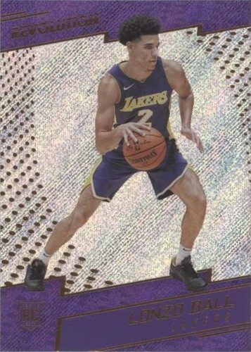 2017-18 Panini Select LONZO BALL RC JERSEY AUTO TIE DYE PSA 10 /25