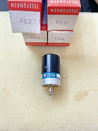 Telefunken C3g C3gs Gold Pins NOS NIB Made In Germany One Tube Preis - Bild 6 von 9