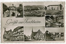 AK Forchheim,Bahnhof u.andere Ansichten 1957