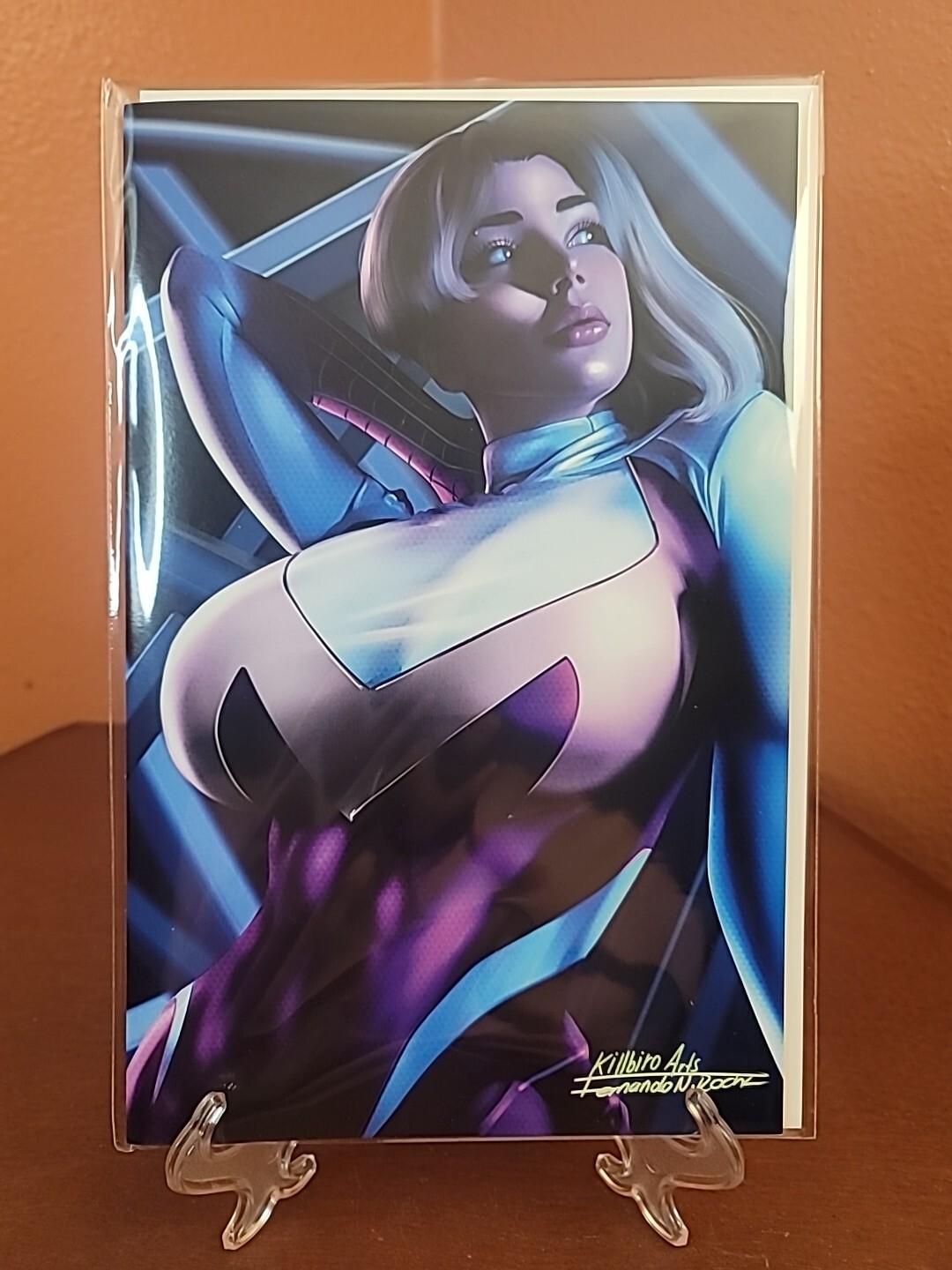 Spider Gwen M House Comics Melinda Young Virgin Nice Cover FERNANDO ROCHA