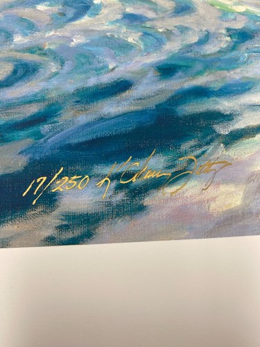 "Frosting on a Cake" by Kathleen Chaney Fritz. Limited edition giclée print. - Picture 4 of 4