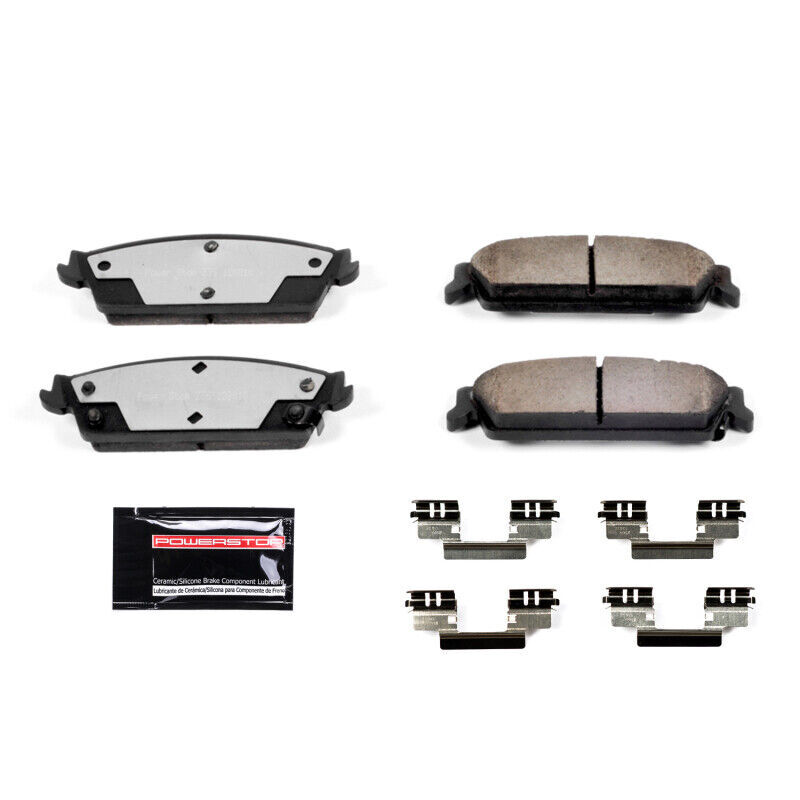 PowerStop Z36-1194 Rear Carbon‑Fiber Ceramic Brake Pads for 2007