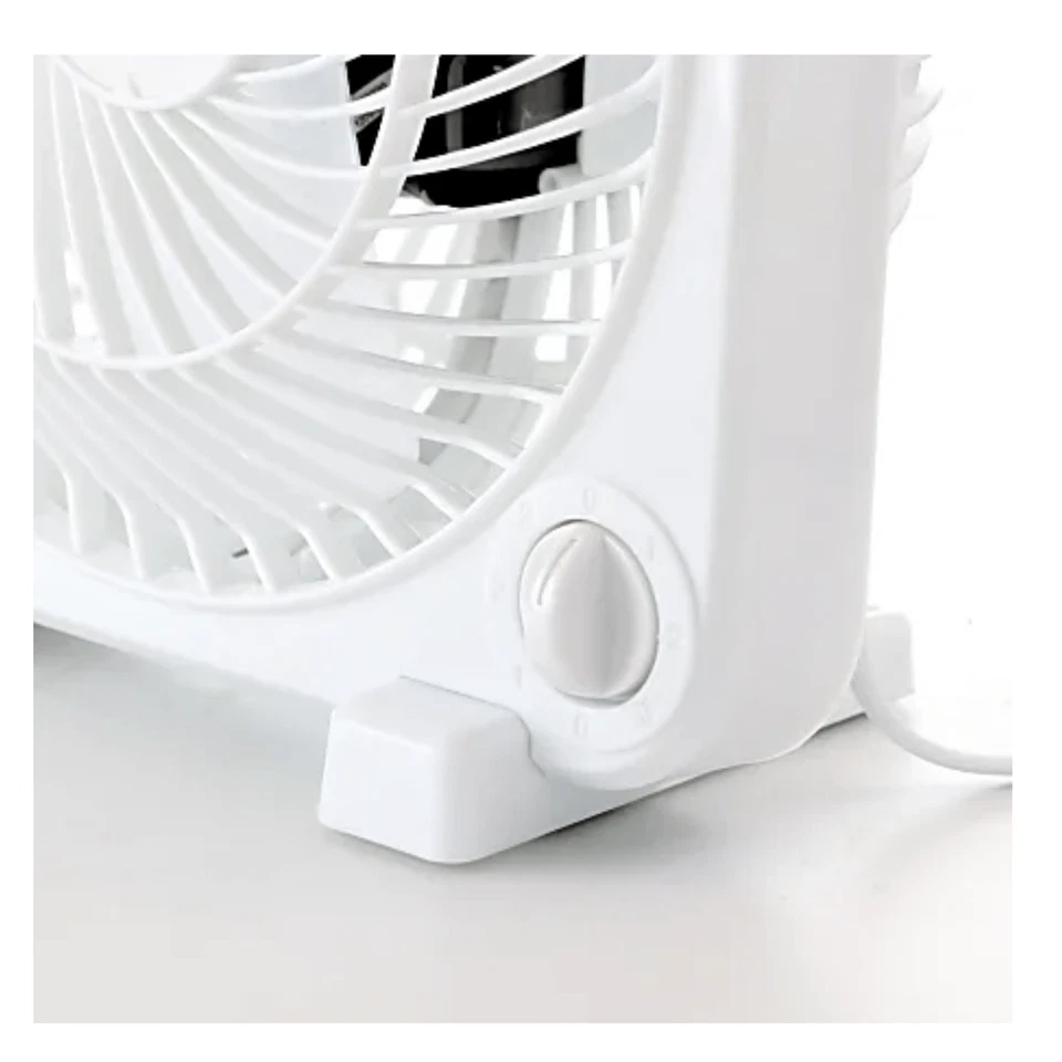 Impress 9-Inch 3-Speed Box Fan with No Assembly Required and Quiet Operation - Image 3 of 4
