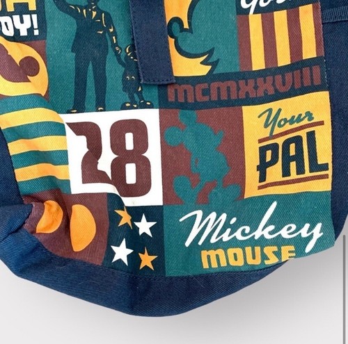 Mickey Mouse Large Capacity Backpack Fold Flap Auth Merch Cartoon Minnie Goofy - Picture 5 of 7