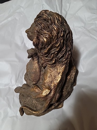 Mormonenkunst & Bronze Löwe & Lamm - Bild 3 von 6