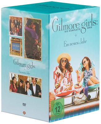 GILMORE GIRLS Komplette Serie Staffel 1-8 + EIn neues Jahr 1 2 3 4 5 6 7 8 BOX