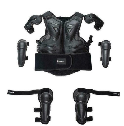 Kinder Körper Schutzkleidung Motorrad Motorrad Ausrüstung Protektorenweste Cycle - Bild 2 von 7