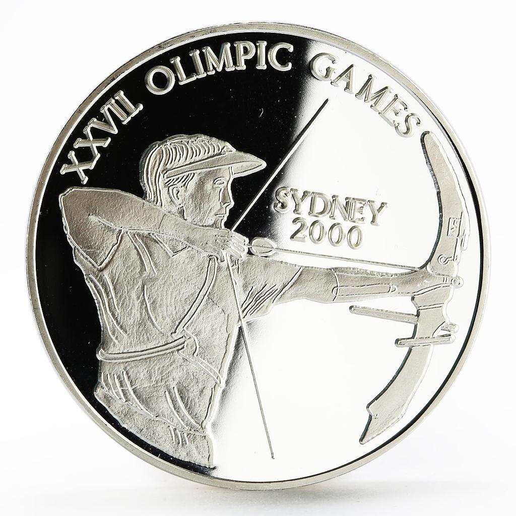 Uganda 1000 shillings Sydney Olympic Games series Archer