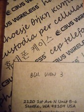 Clear Blu View 3 Case And Screen Protector