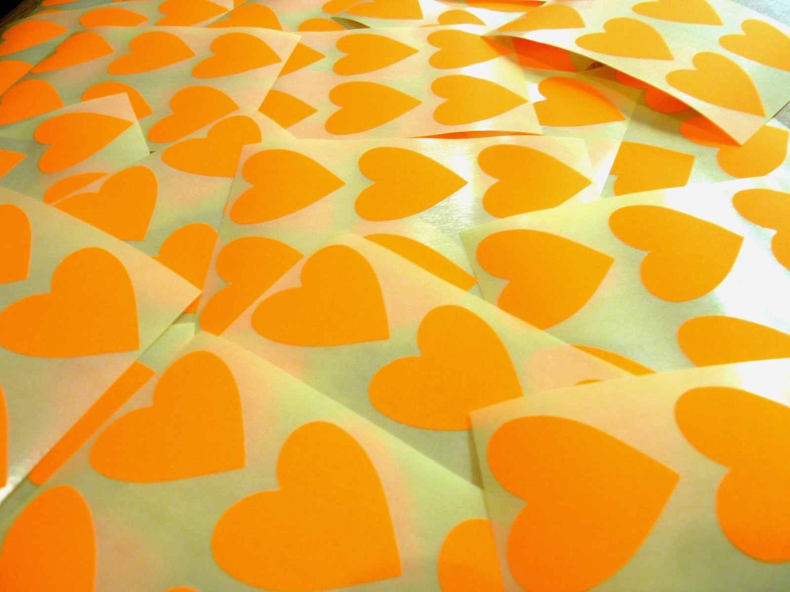 38x38mm Heart Shaped Labels Coloured Sticky Hearts Stickers for Craft Decoration eBay