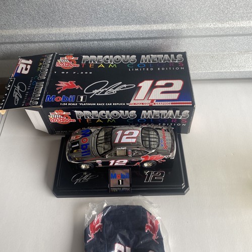 1/24 Racing Champions Precious Metal 1999 nascar Gold #12 Mayfield Mobile 1 Ford - Picture 3 of 5