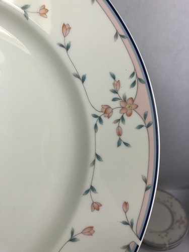 Sango Braut Rose Regal Kollektion Runde Platte Fein Elfenbein Japan 11,5" - Bild 3 von 9