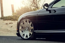 MRR HR3 Wheels 20x9.5 5x114.3 Concave 20 Inch Silver Machined Rims Set 4 