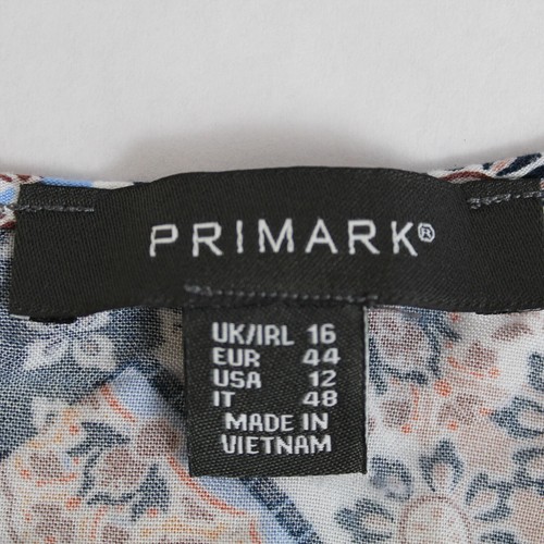Blusa Geométrica Multicolor De Primark Talla 12 Para Mujeres - Imagen 4 de 5