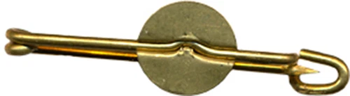 Set Of 10 Pins For Badges, Length 30 Millimeters, Bolero Shrug 10 Millimeters