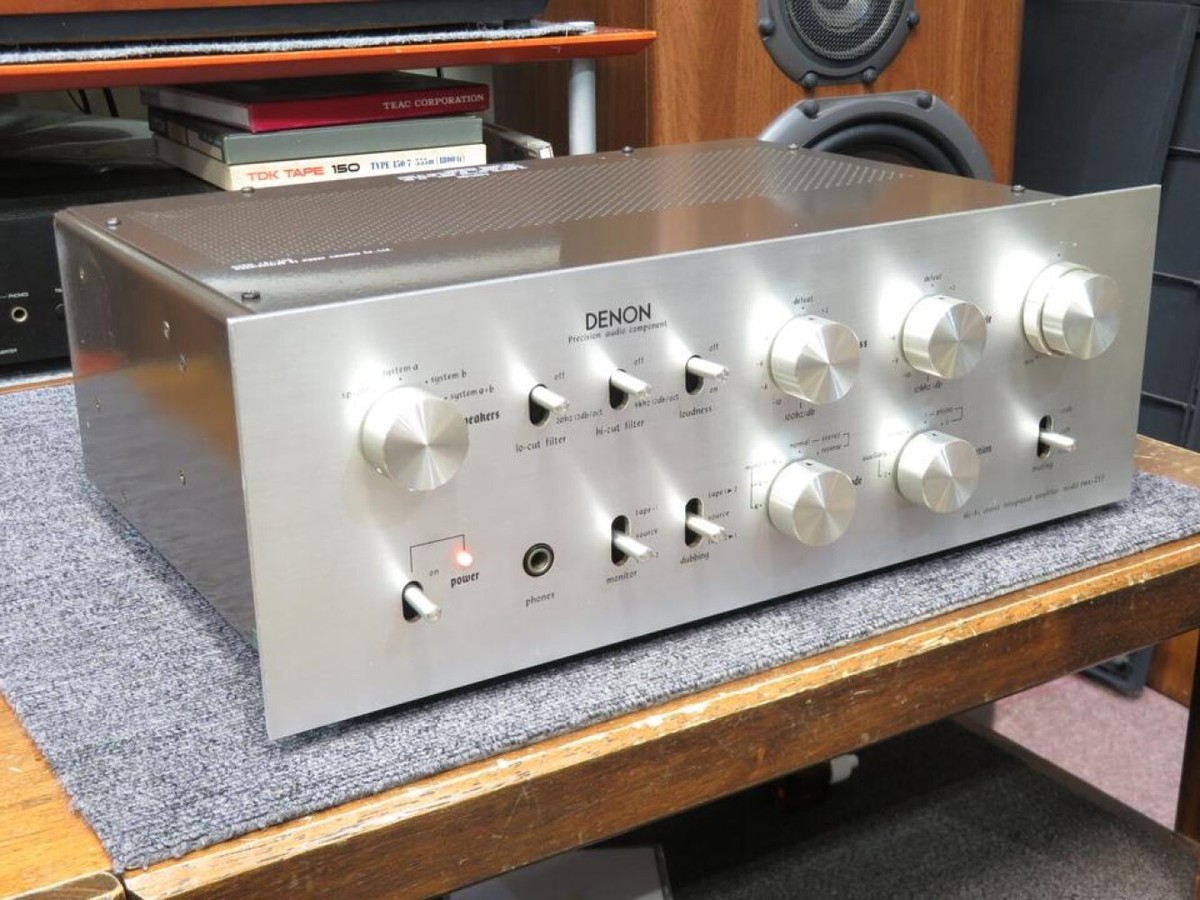 DENON ステレオアンプ　PMA-5500 DENON ステレオアンプ PMA-5500 - メルカリ