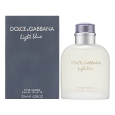 Dolce & Gabbana Light Blue 4.2oz Men's Eau de Toilette Spray Brand New Sealed