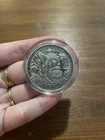 ANTIQUE Asgard ODIN 1 troy oz Fine Silver Round Mythical Cities Series