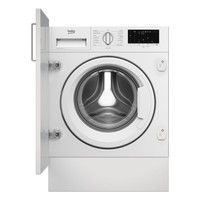 Beko 7kg 1200rpm Integrated Washing Machine - White WTIK72121