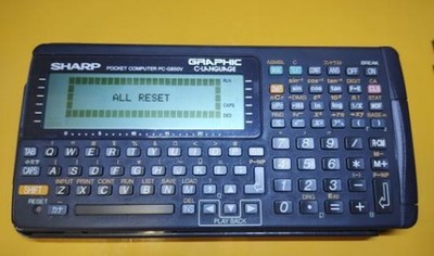 SHARP PC-G850V Graphics Language Pocket Computer