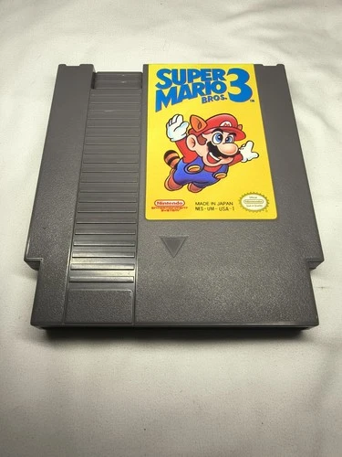 Nintendo Super Mario Bros. 3 Platformer Nintendo NES Video Game. Tested. Working