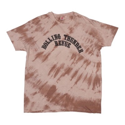 Vintage 1975 Bob Dylan Rolling Thunder Review Tour Crew Tie Dye Shirt