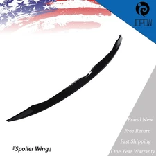 Suit For 14-21 Infiniti Q50 Gloss Black Rear Trunk Lid Spoiler Wing Replacement