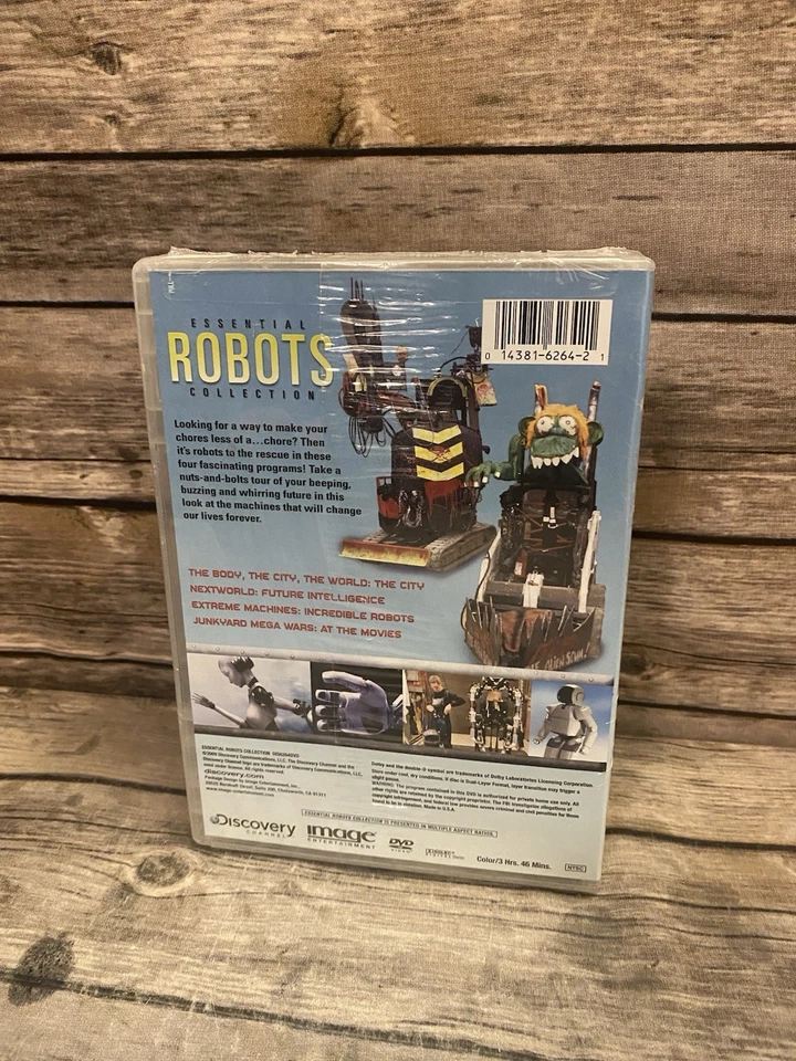 Essential Robots Collection (DVD, 2012) Discovery Channel NEW Sealed - Image 2 of 4