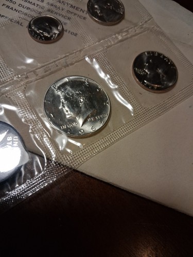 1965 Special Mint Set In Envelope Treasury Dept. - Picture 7 of 8