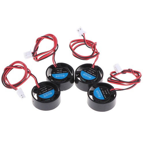 25.5x10mm 5V 9V 12V 24V Round Mini Cooling Fan for LED Lamps Computer Radizk - Photo 2/16
