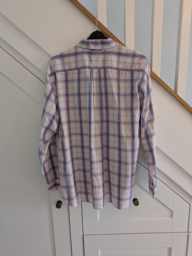 Tommy Hilfiger Men's XL Long Sleeve Button-Down Shirt - 100% Cotton Plaid design - Picture 2 of 10