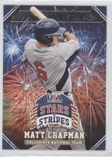 2015 Panini Stars and Stripes Fireworks Matt Chapman #17