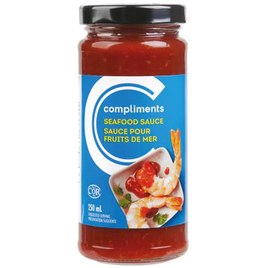 Komplimente Meeresfrüchte Sauce, 250ml/8,5 Fl. oz. {Importiert aus Kanada} - Bild 3 von 3