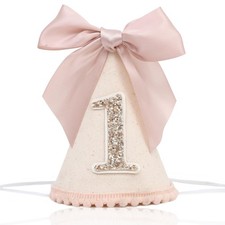 Bow 1/2 Birthday Hat - Little Princess Half Birthday Decorations, 1/2 Way To ...