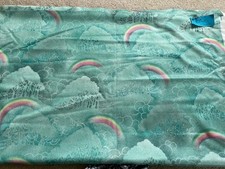 Vintage Retro MARY QUANT Crimplene Stoffrest RAR 160 x 368 cm