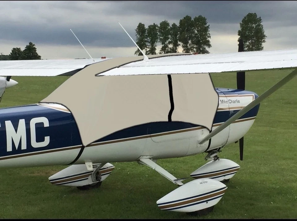 Cubierta de cabina Cessna 150 - Hecha en EE. UU., ¡¡Protección de aeronaves asequible $150!!! Foto 2 de 4