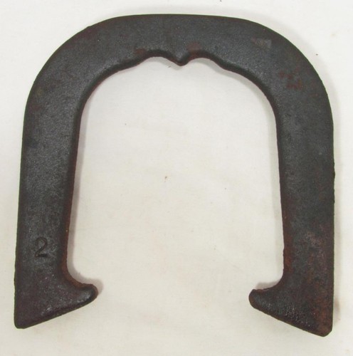 VTG John Deere Malleable Works Horse Shoe Pair 1 2 Last Iron 1969 East Moline IL - Picture 12 of 18