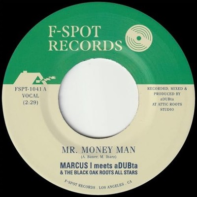 MARCUS I meets ADUBT - Mr Money Man - Vinyl Record 7 - J3z