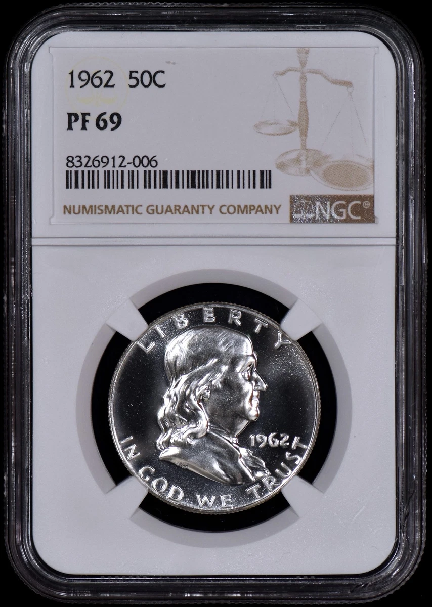 Proof 1962 Franklin Half Dollars (1948-1963) for sale | eBay