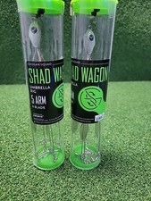 Googan Squad Shad Wagon Umbrella Rig 5 Arm 4 Blade (2-Pack)