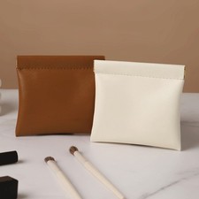 Travel Friendly PU Storage Bags for Cables Headphones with Secure Closure