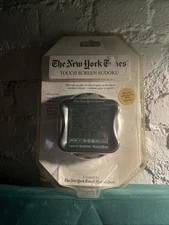 The New York Times Touch Screen Sudoku Electronic Game Excalibur 2006 Sealed